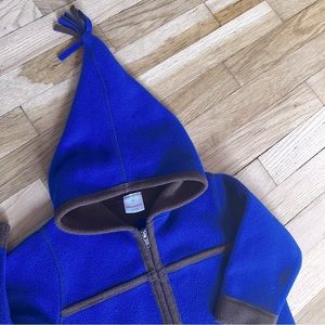 Hanna Andersson fleece bunting